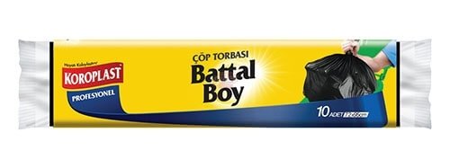 Koroplast Battal Boy Çöp Torbası 10'lu