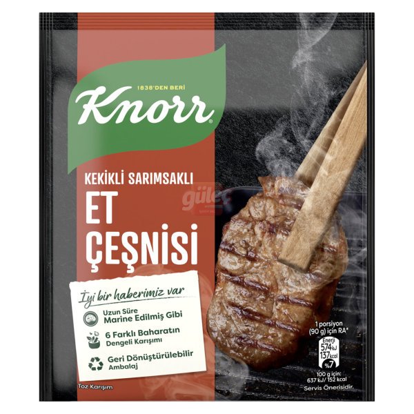 Knorr Kekikli Sarımsaklı Et Çeşni 40 G