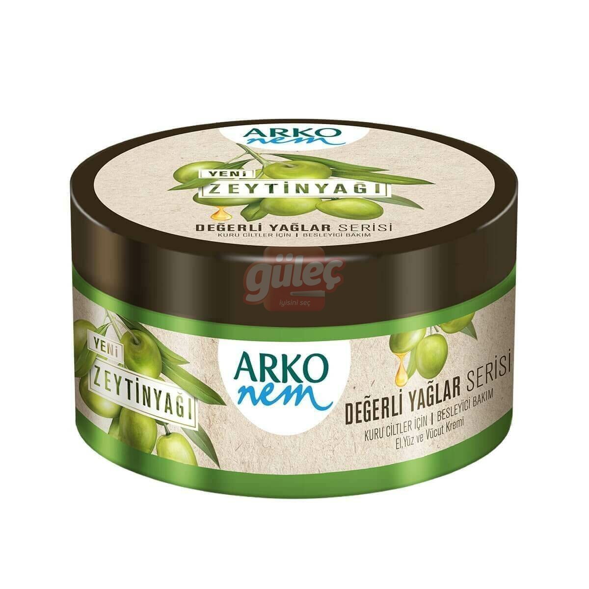 Arko Nem Değerli Yağlar Zeytinyağı Krem 250 Ml