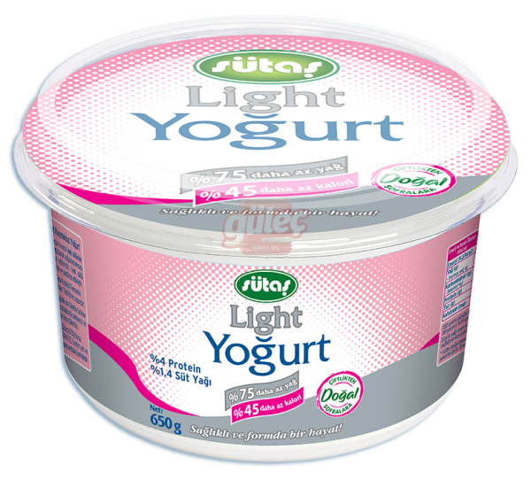 Sütaş Light Yoğurt 650 G