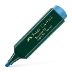 FABER CASTELL 154851 FOSFORLU MARKER MAVI