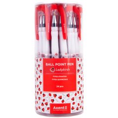 AXENT AB1049-11-A LADYBIRDS DİYİRÇƏKLİ QƏLƏM 0,5MM MAVİ