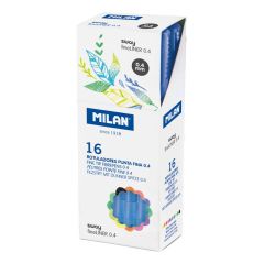 MİLAN 610041651 İNCƏ UÇLU FLOMASTER MAVİ 0,4MM