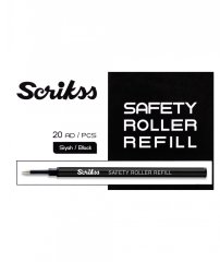 SCRİKSS SAFETY ROLLER QƏLƏM İÇLİYİ 0,7mm QARA