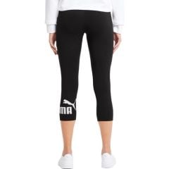 Puma Ess 3/4 Logo Leggings Kadın Günlük Tayt 58682801 Siyah