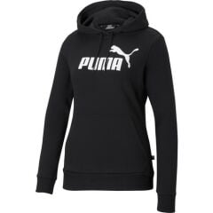 Puma Ess Logo Hoodie Tr Kadın Siyah Sweatshirt - 58679101