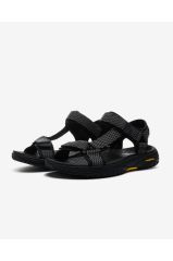 Skechers Lomell - Rip Tide Erkek Siyah Sandalet 204351 Bkgy