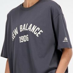 New Balance Kadın Tişört Antrasit WNT1406-ANT