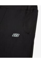 Skechers W Table Project Wide Leg Sweatpant Kadın Siyah Eşofman Altı S231202-001