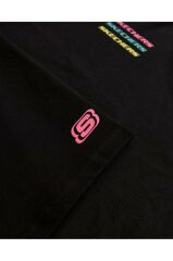 Skechers Essential W Short Sleeve T-shirt Kadın Siyah S241006-001