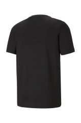 Puma Ess Logo Tee Erkek T-shirt Black 58666601