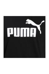 Puma Ess Logo Tee Erkek T-shirt Black 58666601