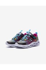 Skechers Twisty Brights - Mystical Bliss Kız Çocuk Siyah Işıklı Spor Ayakkabı 302321L BKMT