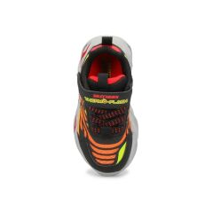 Skechers Thermo-Flash Küçük Erkek Çocuk Siyah Işıklı Spor Ayakkabı - 400106N BKRD