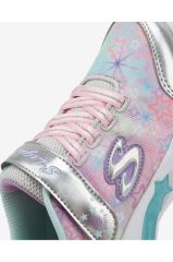 Skechers Star Sparks  Kız Çocuk Gri Işıklı Spor Ayakkabı 302324L SMLT