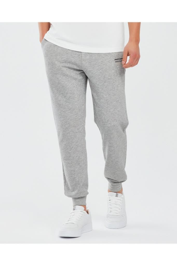 Skechers Essential M Jogger Sweatpant Erkek Gri Eşofman Altı S232235-036