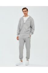 Skechers Essential M Jogger Sweatpant Erkek Gri Eşofman Altı S232235-036