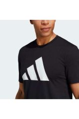 adidas Essential Erkek Siyah Antrenman T-Shirt IB8273