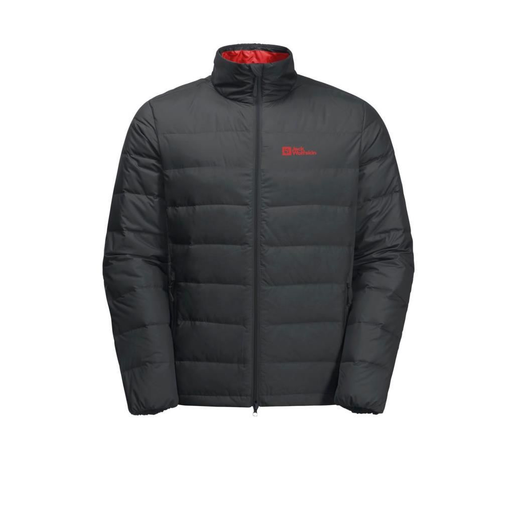 Jack Wolfskin Ather Down Jkt M Erkek Outdoor Mont Siyah 1207681-6350