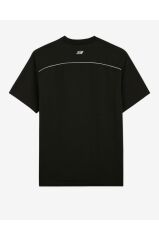 M Graphic Tee Reflect Logo Oversize T-shirt Erkek Siyah Tshirt S231094-001