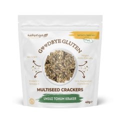 Goodbye Gluten Unsuz Tohum Kraker/Ispanaklı 40gr