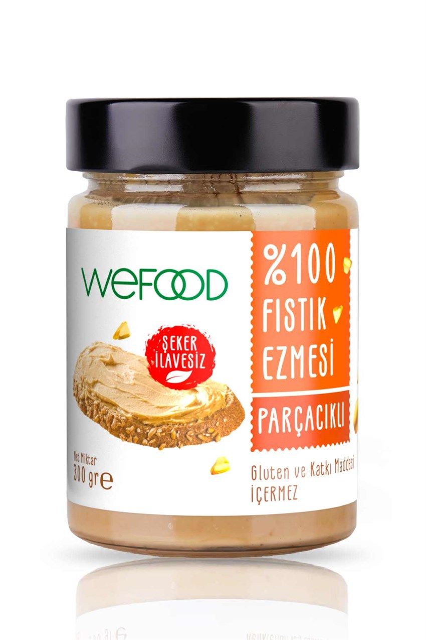 Sade fıstık ezmesi şekersiz 100 gr.