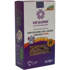 Glutensiz & Vegan Filizlendirilmiş Sebzeli Premium Junior Rigatoni 200 gr