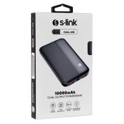 S-link IP-G10N 10000mAh Powerbank Siyah
