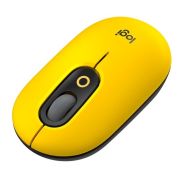 Logitech Pop Kablosuz Mouse Emojili Sarı&Siyah