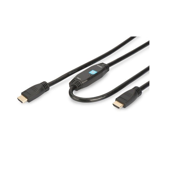 Digitus AK-330105-400-S 40 Metre HDMI Kablo Altın