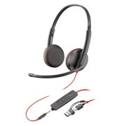 Poly Blackwire 3325 Mikrofonlu Stereo Kulaklık