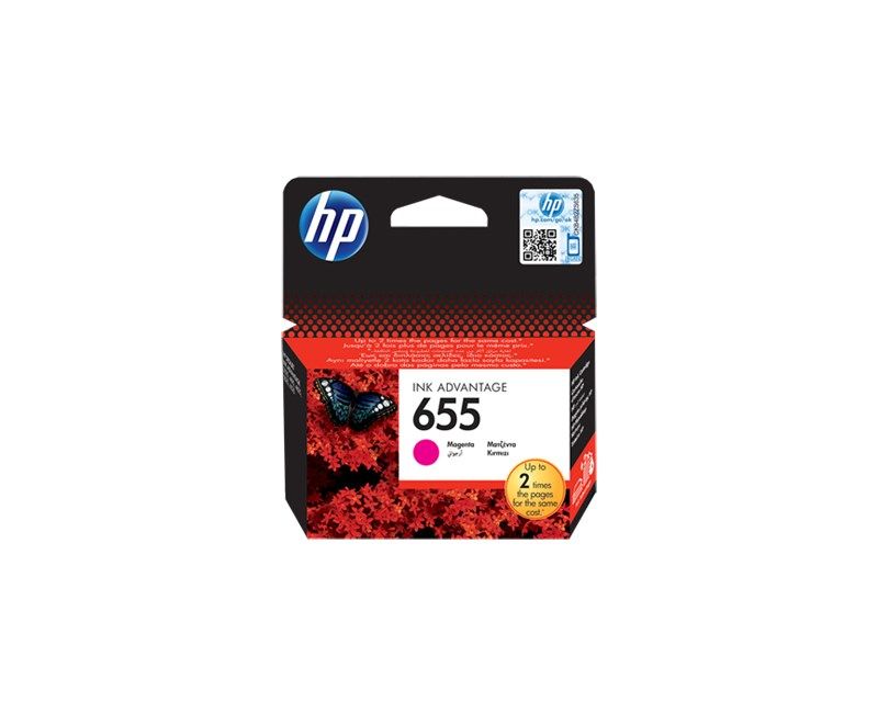 HP CZ111AE Kırmızı Mürekkep Kartuş (655)