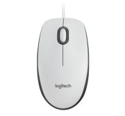 Logitech M100 Kablolu Optik Mouse Beyaz 910-006764