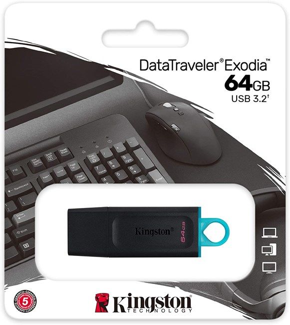 Kingston 64GB Usb 3.2 Gen1 DTX/64GB