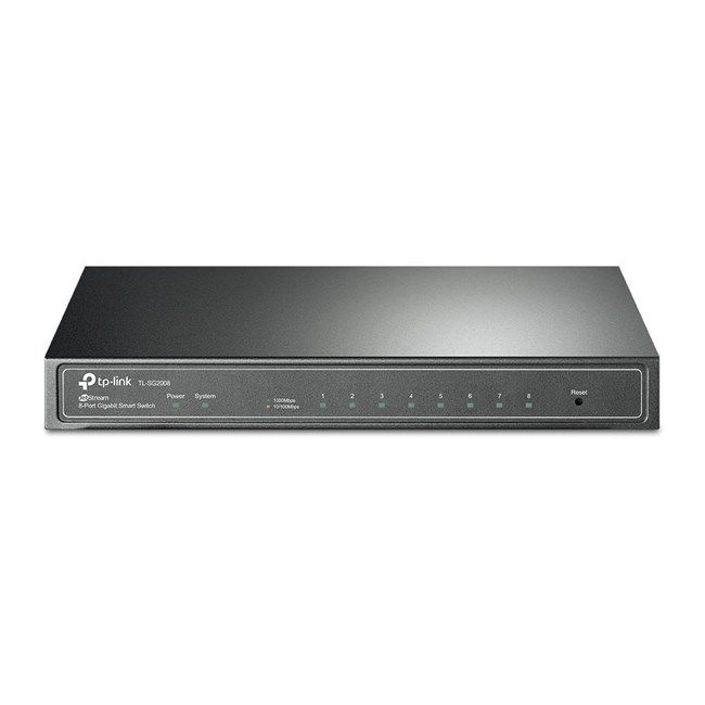 Tp-Link TL-SG2008 8-port Gigabt Desktop Smart Swi*