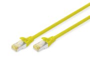 Digitus Zırhlı Patch Kablo Cat6A Sarı (1m)