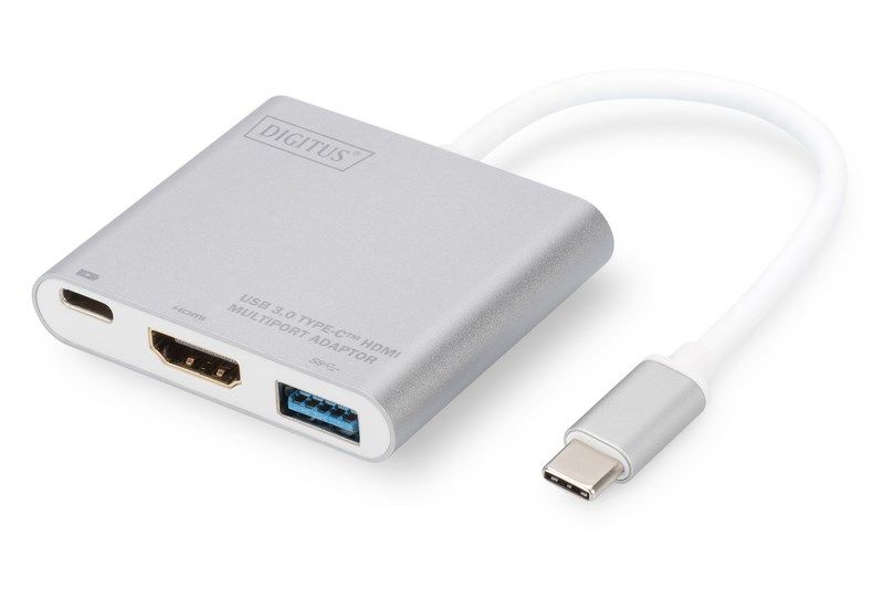 Digitus DA-70838-1 USB Type-C - USB3.0/HDMI/TypeC