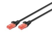 Digitus DK-1617-100/BL CAT6 UTP 10mt Siyah Kablo