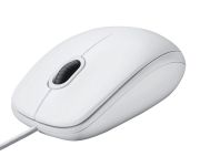Logitech B100 Kablolu Optik Mouse Beyaz 910-003360