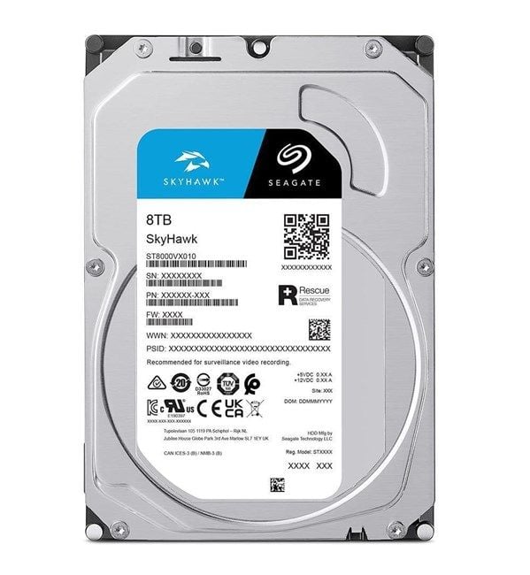 Seagate Skyhawk 8TB 5400Rpm 256MB -ST8000VX010