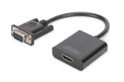 Digitus DA-70473 15cm VGA To HDMI+Ses Dönüştürücü