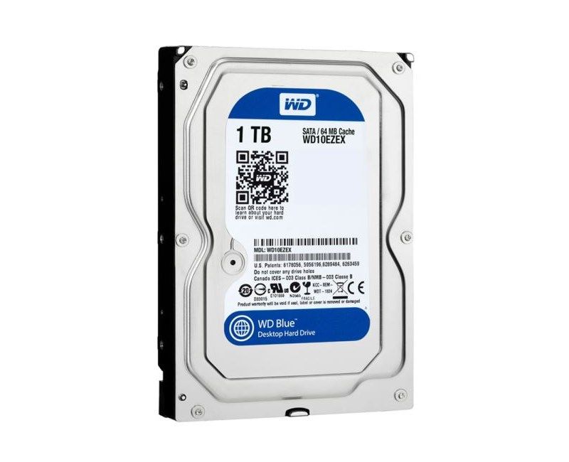 WD Blue 1TB 3.5'' Sata3 7200Rpm 64MB -WD10EZEX