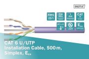 Digitus Cat6 Mavi UTP Data Kablo Saf Bakır (500m)