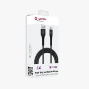 Type-C örgü Hızlı şarj ve data kablosu