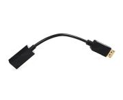 Dark DisplayPort to HDMI Dişi Kablo
