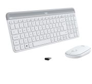 Logitech MK470 İnce Kablosuz Klavye Mouse Beyaz