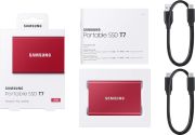 Samsung T7 1TB Usb 3.2 Gen2 Kırmızı