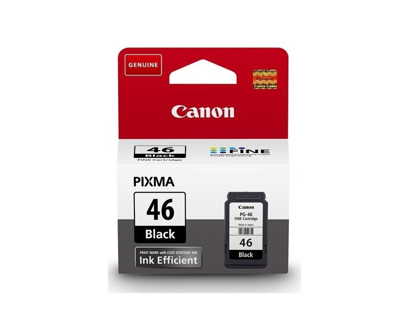 Canon PG-46 Siyah Mürekkep Kartuş