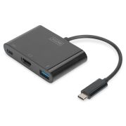 Digitus DA-70855 USB-C HDMI 3-port Adapter