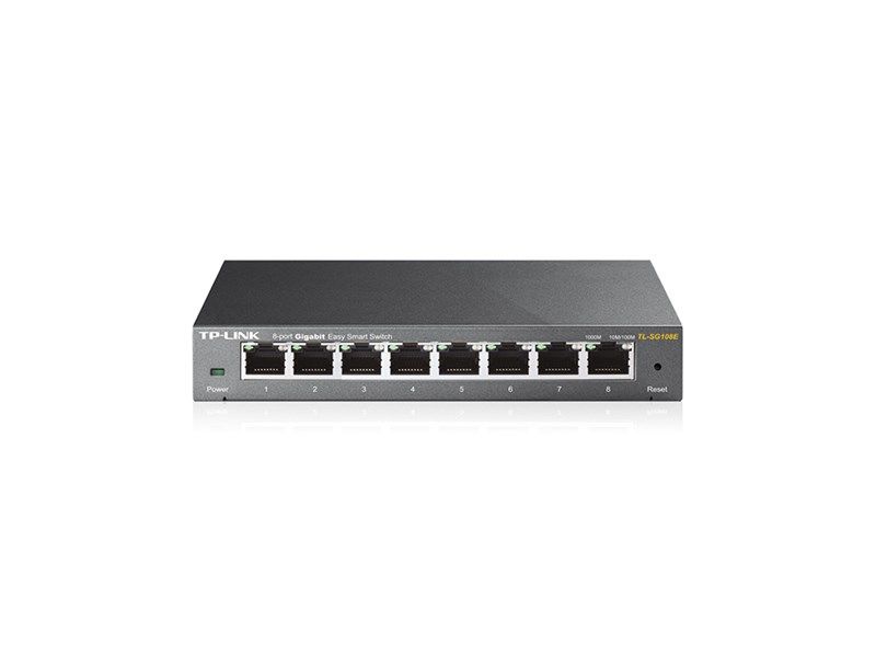 Tp-Link TL-SG108E Gigabt Desktop EasySmart Switch*